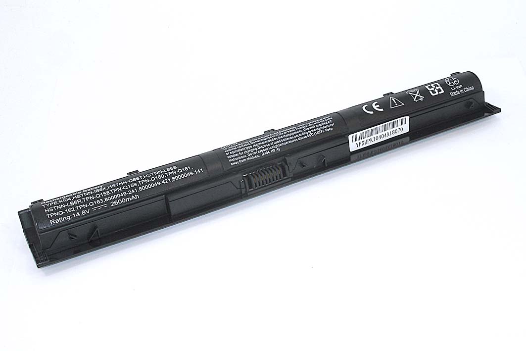 

Аккумулятор GREENWAY для ноутбука HP Pavilion 14/15/17 (KI04) 14.8V 2600mAh OEM черная