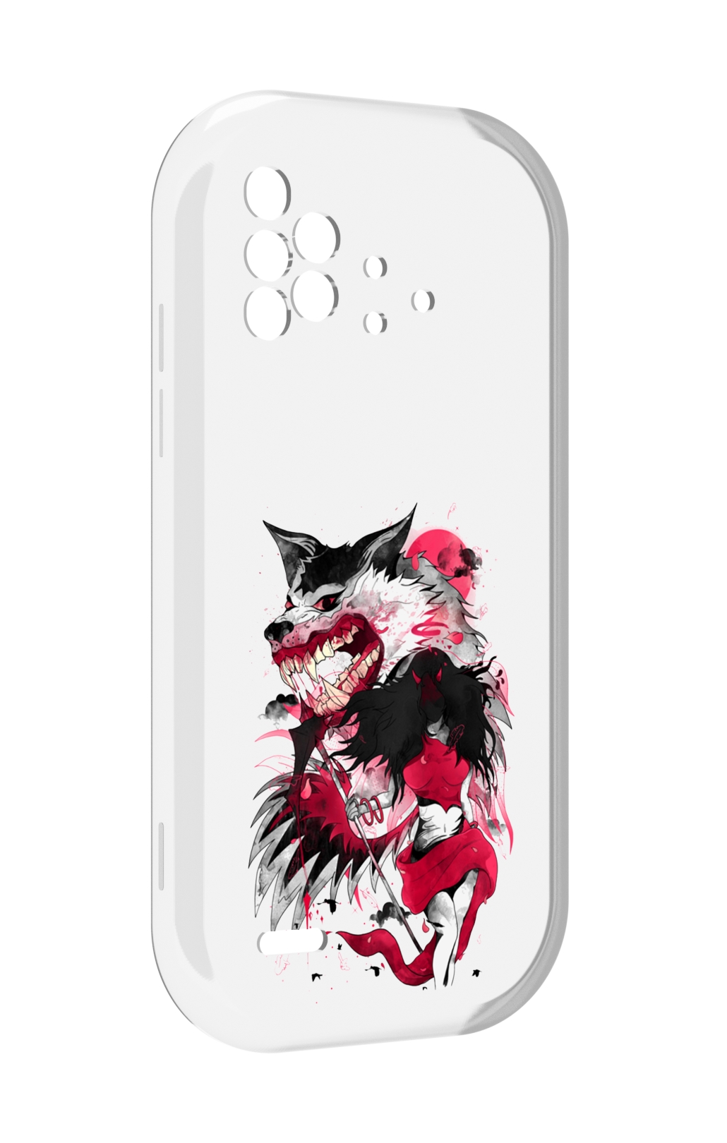 

Чехол MyPads красная шапочка для UMIDIGI Bison X10 / X10 Pro, Прозрачный, Tocco