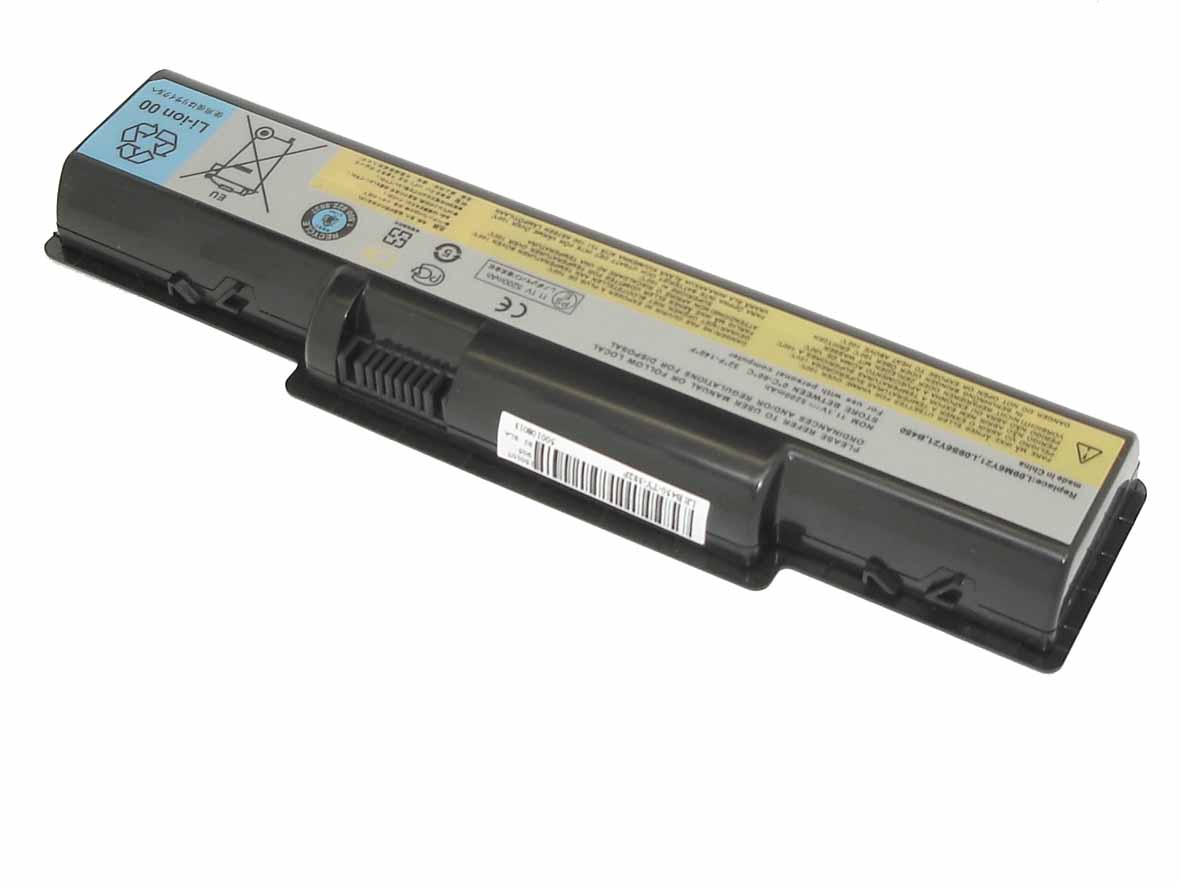 

Аккумулятор GREENWAY для ноутбука Lenovo B450 (L09M6Y21) 5200 mAh OEM черная