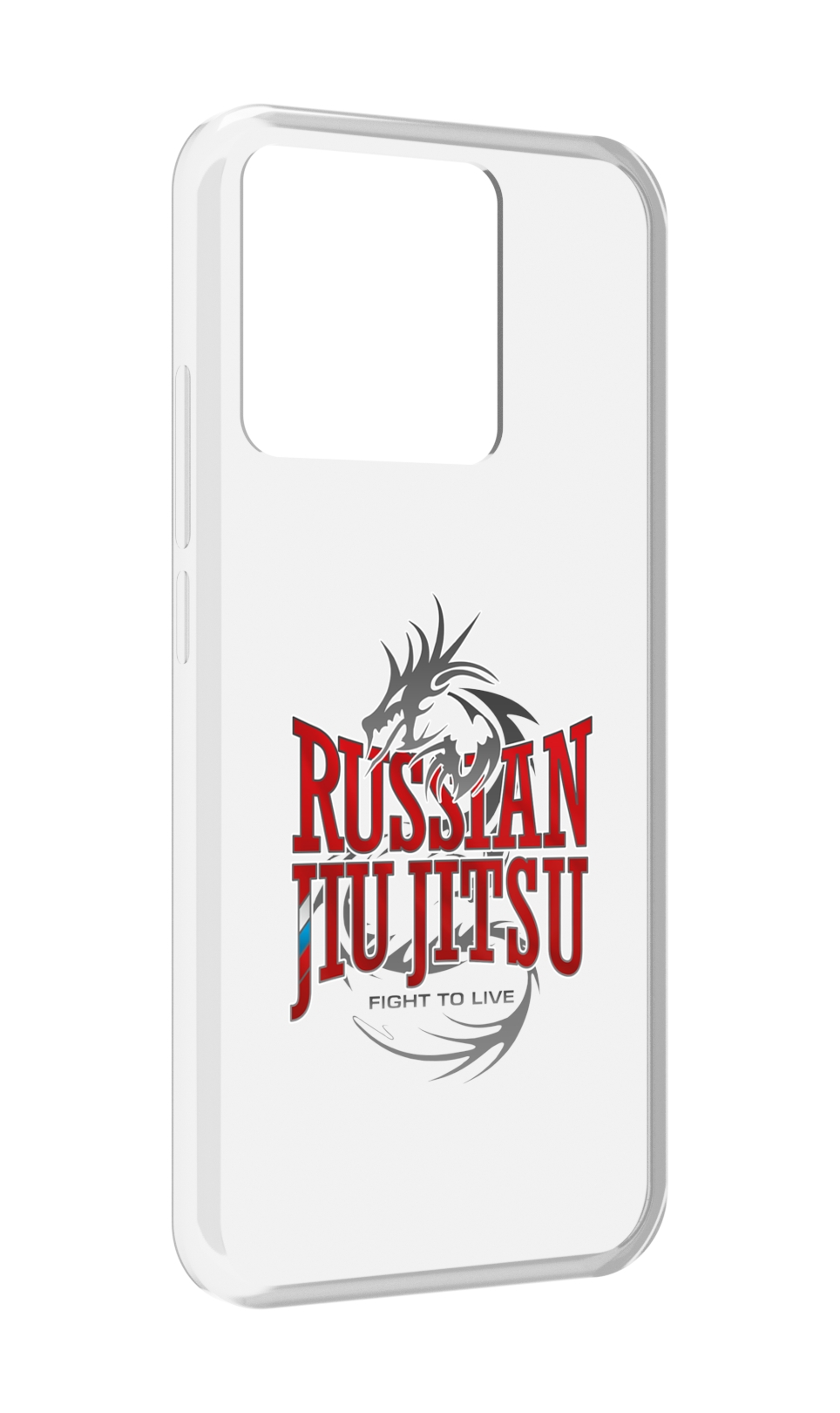 

Чехол MyPads Tocco для Xiaomi Redmi 10A джиу джитсу, Прозрачный, Tocco