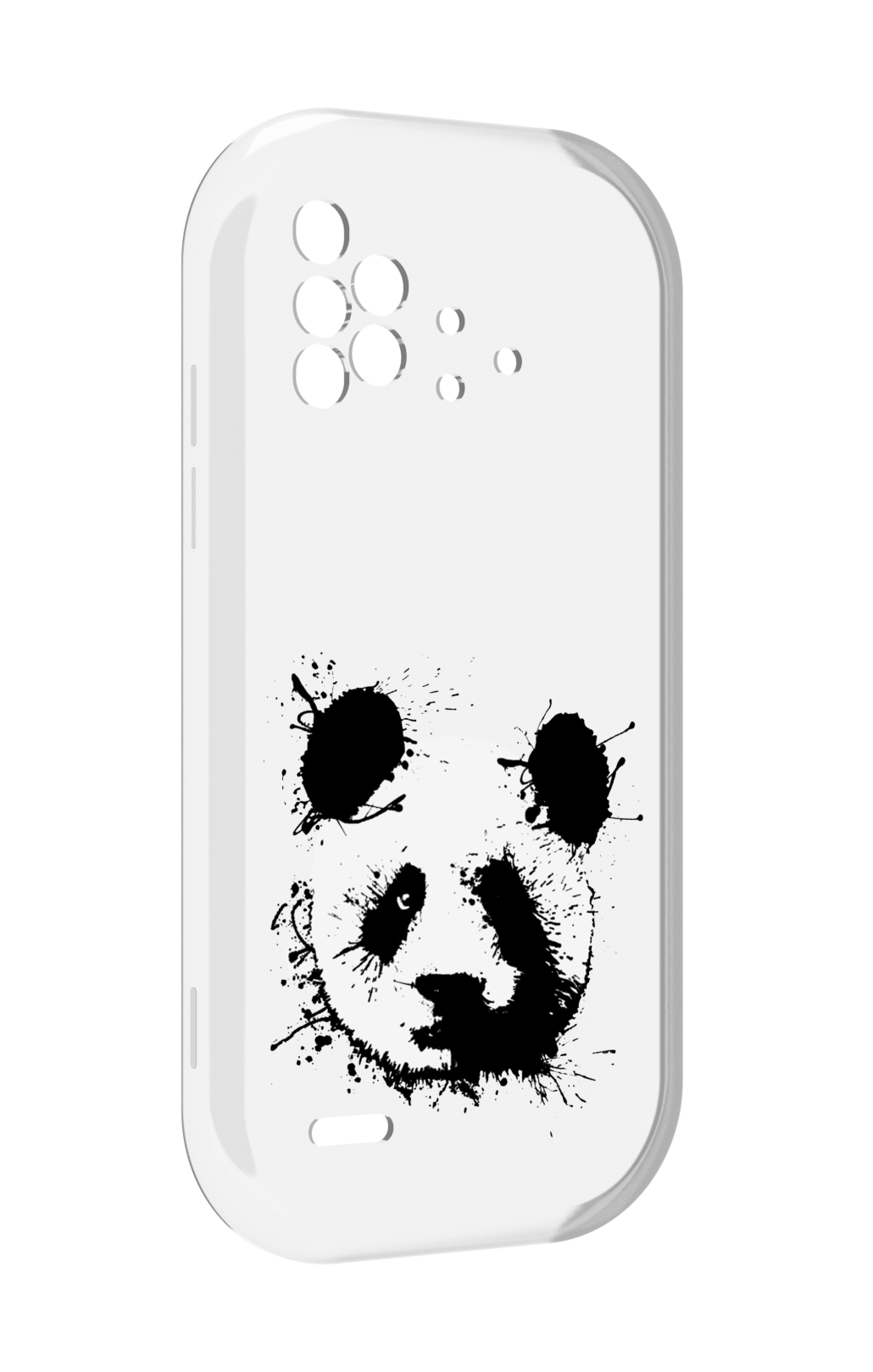 

Чехол MyPads клякса-панда для UMIDIGI Bison X10 / X10 Pro, Прозрачный, Tocco