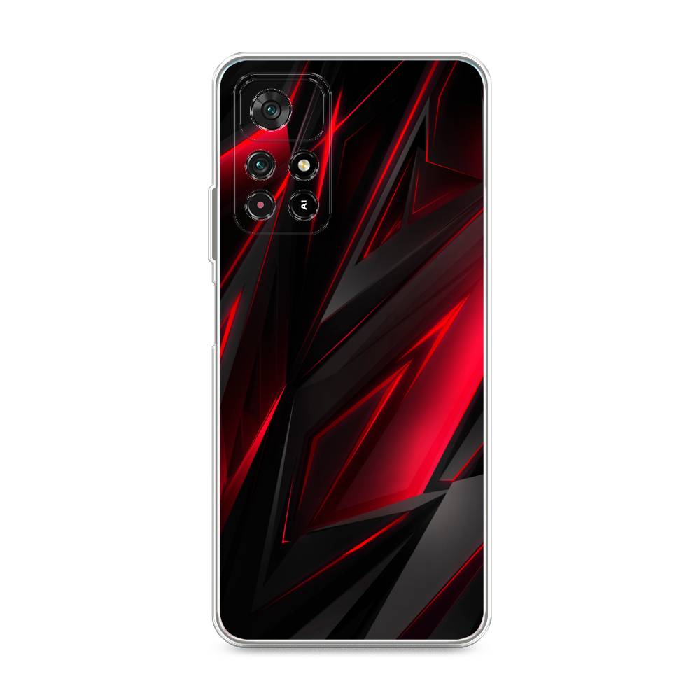 фото Силиконовый чехол "игровой фон" на xiaomi redmi note 11 5g awog