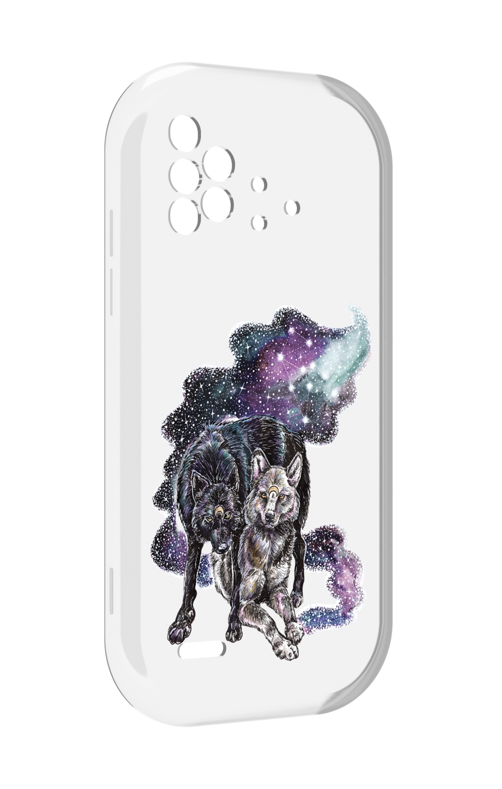 

Чехол MyPads звездные волки для UMIDIGI Bison X10 / X10 Pro, Прозрачный, Tocco