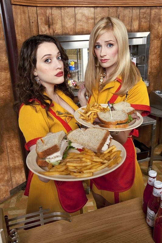 

Постер к сериалу "Две девицы на мели" (2 Broke Girls) 50x70 см