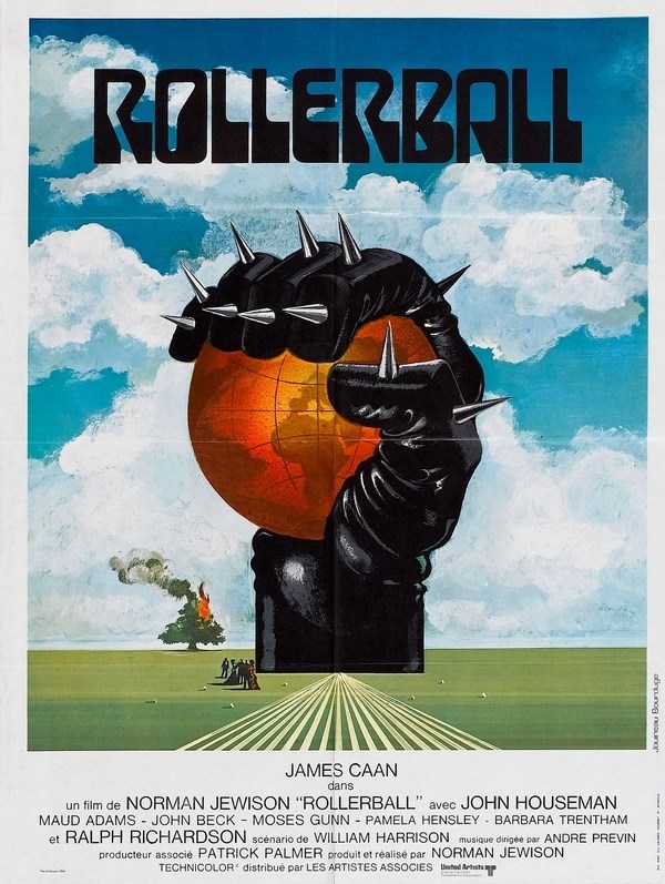 

Постер к фильму "Роллербол" (Rollerball) A4