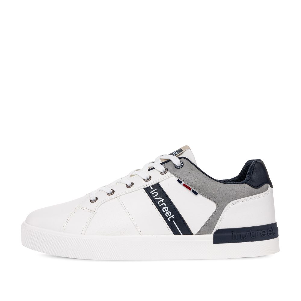 

Кеды мужские INSTREET 189-31MV-70 белые 44 RU, Белый, 189-31MV-70