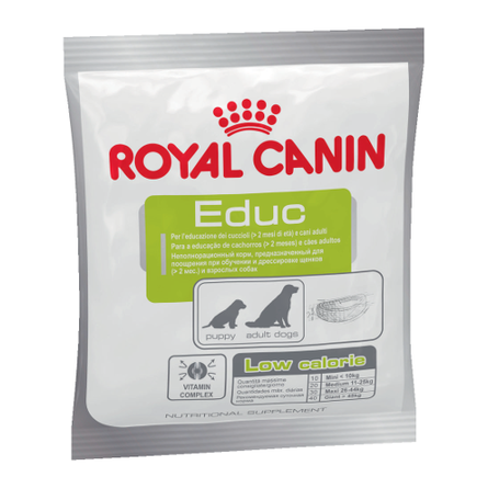 фото Лакомство для собак royal canin educ, для дрессуры, мясо, 50гх30 шт