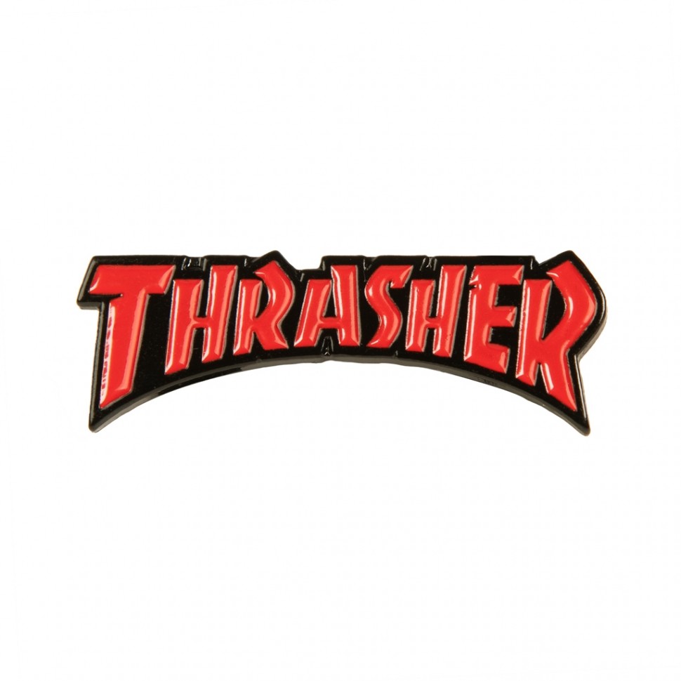 

Значок THRASHER Logo Label Pin 2023