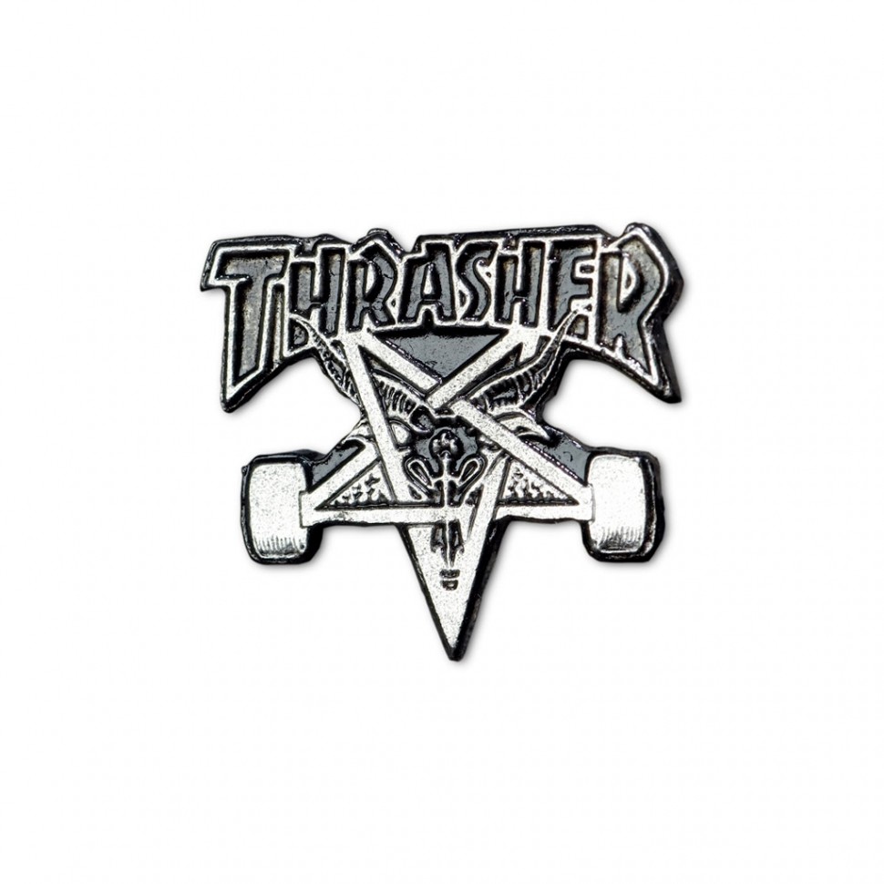 

Значок THRASHER Label Pin Skate Goat 2023