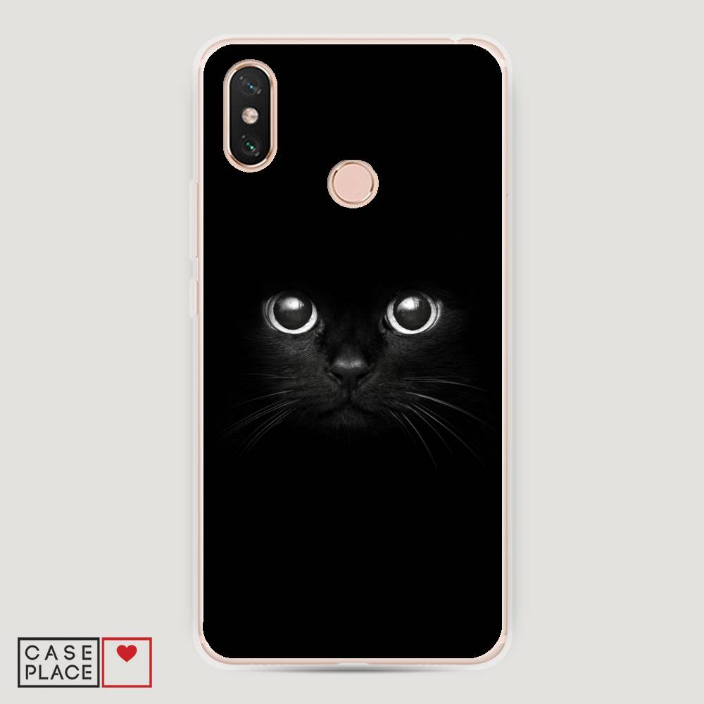 

Пластиковый чехол "Взгляд черной кошки" на Xiaomi Mi Max 3