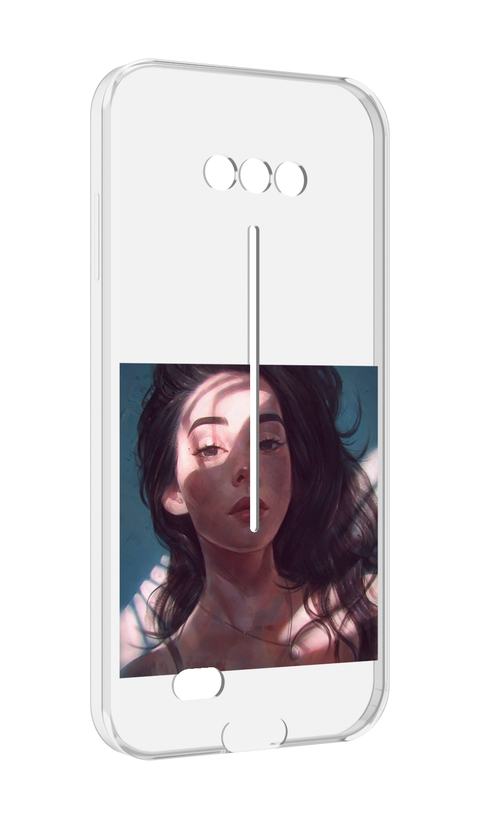 

Чехол MyPads девушка-в-лучах женский для Doogee S41/S41 Pro противоударный, Tocco