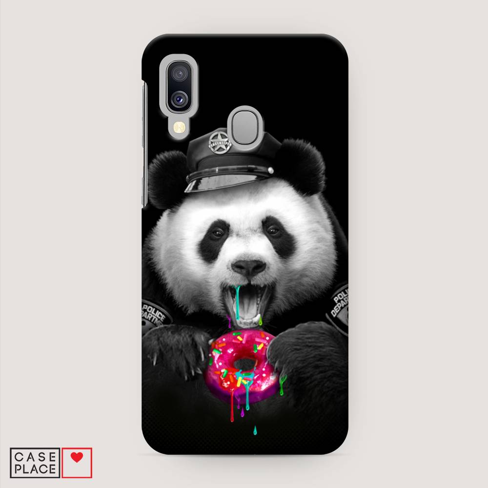 

Пластиковый чехол "Панда police" на Samsung Galaxy A40