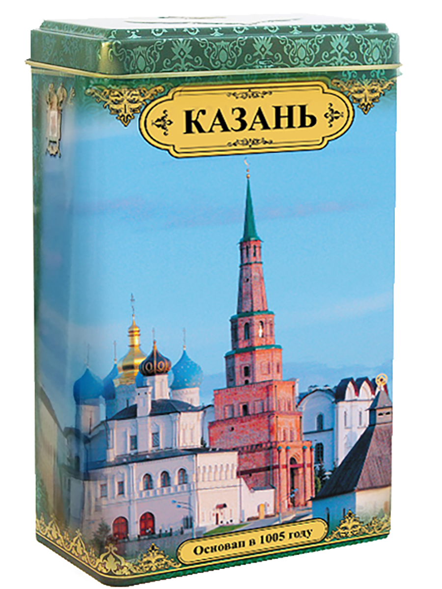 Чай черный ИЗБРАННОЕ ИЗ МОРЯ ЧАЯ в жестяной банке Казань-Сююмбике, 75 г