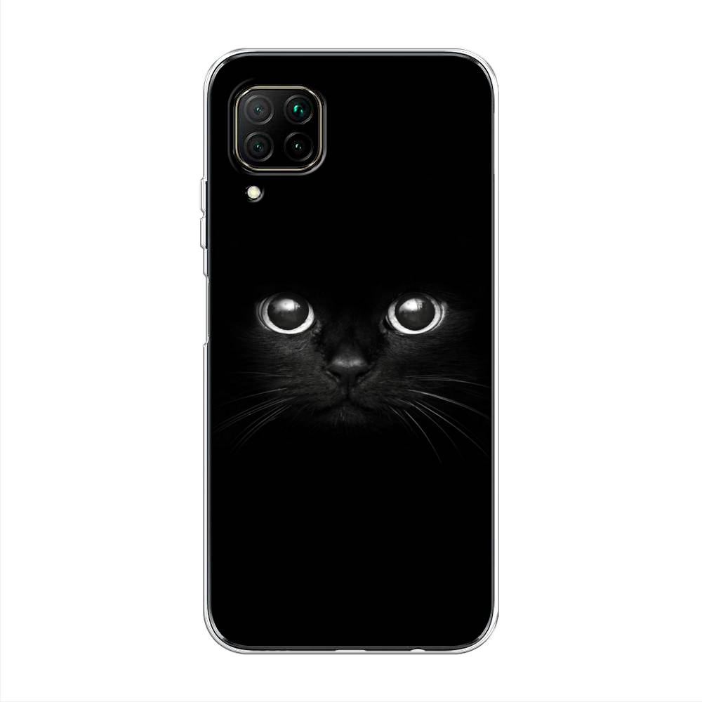 

Чехол Awog на Huawei Nova 6 SE "Взгляд черной кошки", Черный, 611750-1
