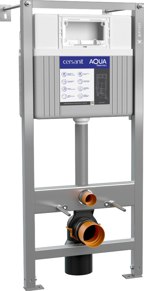 

Cersanit Комплект Cersanit Система инсталляции Aqua Prime P 50Z + Кнопка ACCENTO SQUARE 63