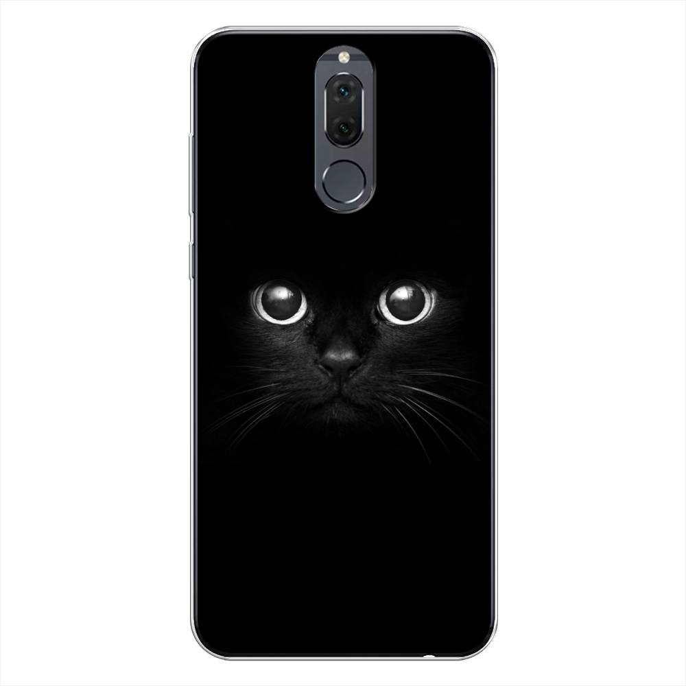 

Чехол Awog на Huawei Nova 2i "Взгляд черной кошки", Черный, 64150-1