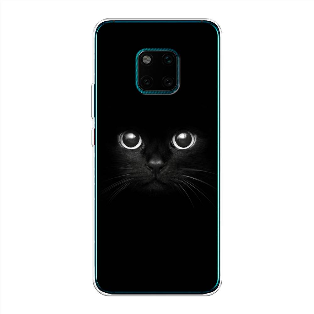 

Чехол Awog на Huawei Mate 20 Pro "Взгляд черной кошки", Черный, 67050-1
