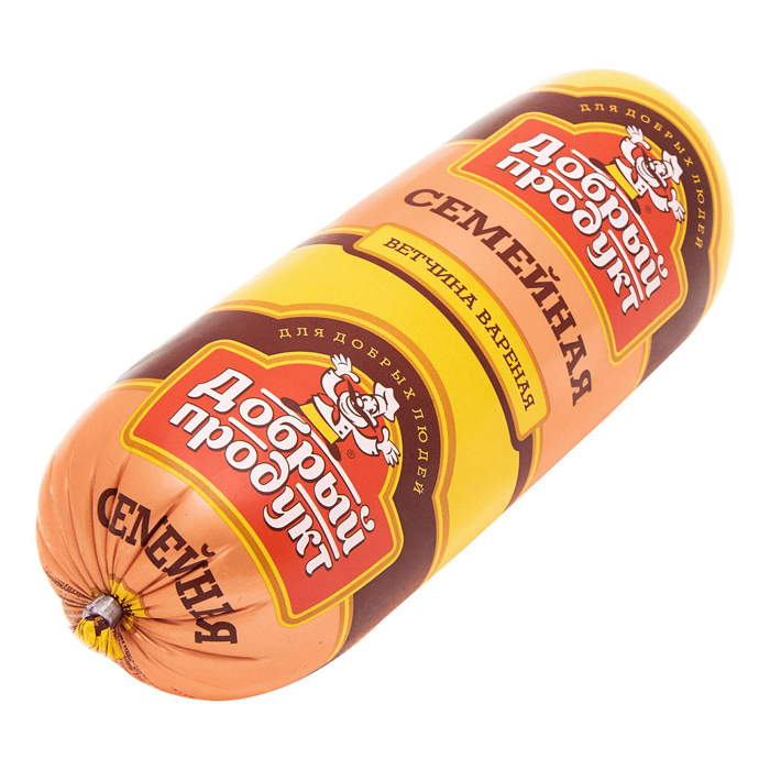 

Ветчина вареная Добрый продукт Семейная 1,3 кг