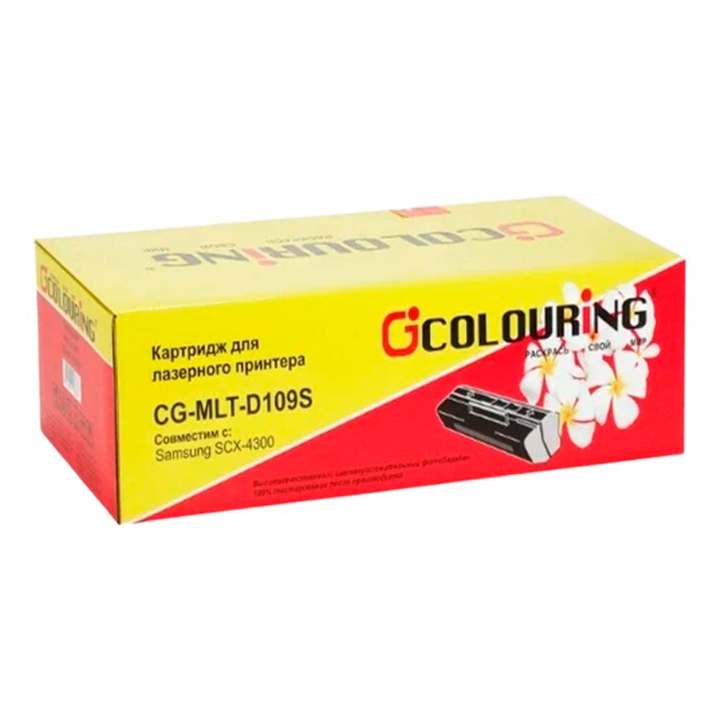 

Картридж для лазерного принтера COLOURING (CG-MLT-D109S) черный, совместимый
