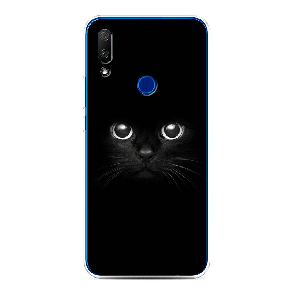 

Чехол Awog на Honor 9X "Взгляд черной кошки", Черный, 69950-1