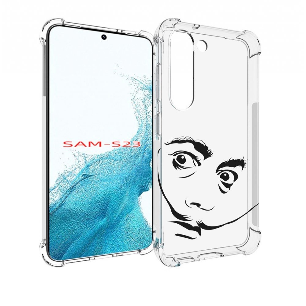 

Чехол MyPads мужчина с длинными усами для Samsung Galaxy S23, Прозрачный, Tocco