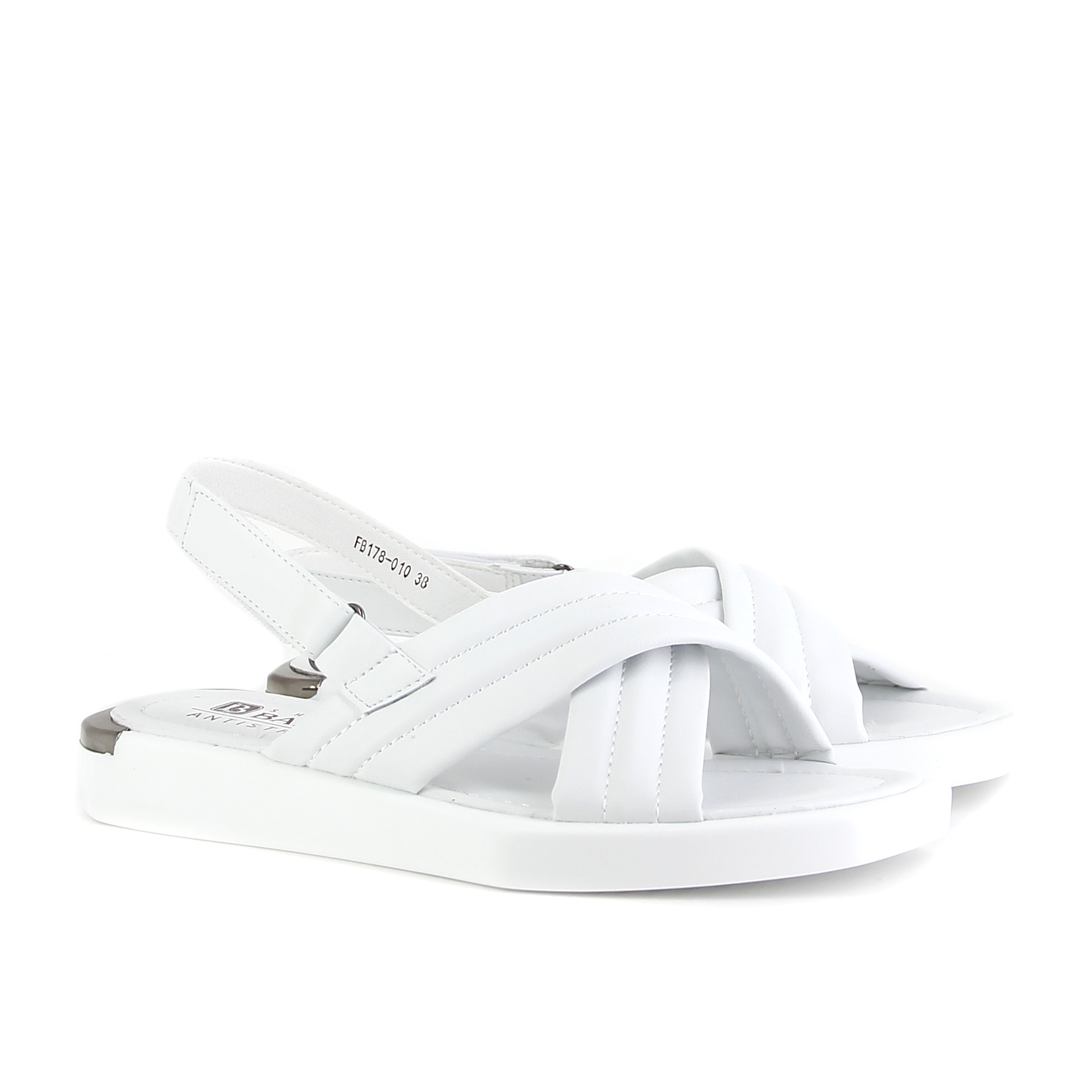 

Сандалии женские Baden FB178-010 белые 38 RU, FB178-010