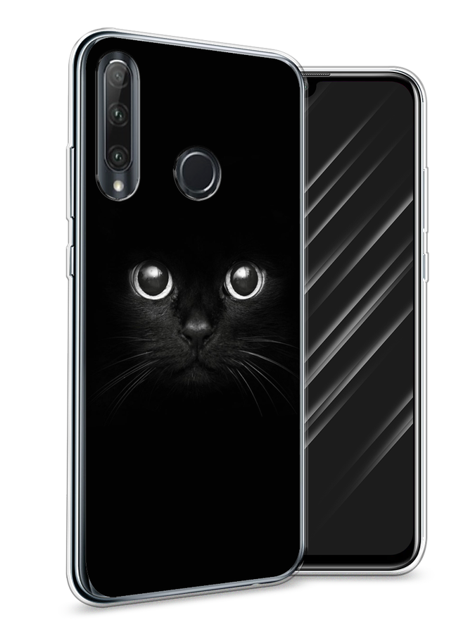 фото Чехол awog "взгляд черной кошки" для honor 20 lite 2019