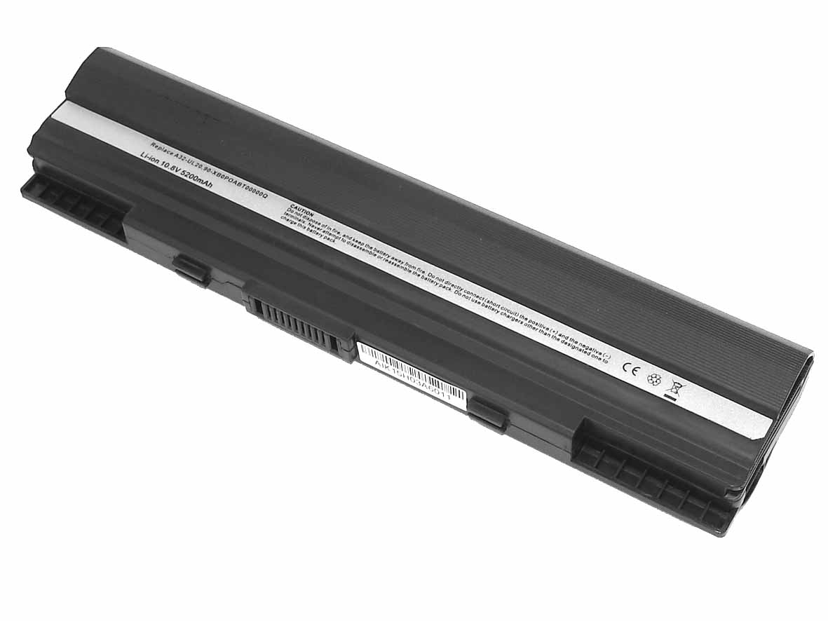 

Аккумулятор GREENWAY для ноутбука Asus UL20A (A32-UL20) 5200mAh OEM черная