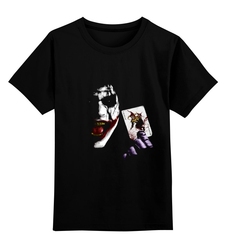 

Детская футболка классическая унисекс Printio Джокер, Разноцветный, 0000000738913