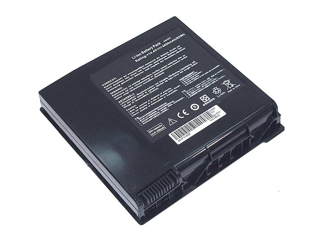 Аккумулятор GREENWAY для ноутбука Asus G74 14.4V 4400mAh OEM черная