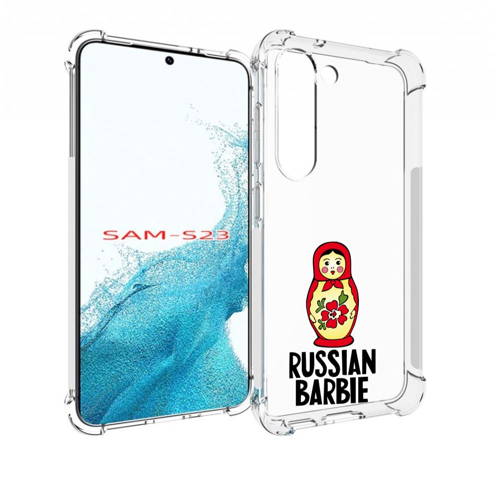 

Чехол MyPads матрешка для Samsung Galaxy S23, Прозрачный, Tocco
