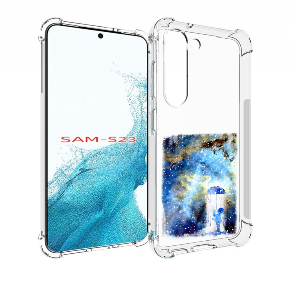

Чехол MyPads мальчик в небе для Samsung Galaxy S23, Прозрачный, Tocco