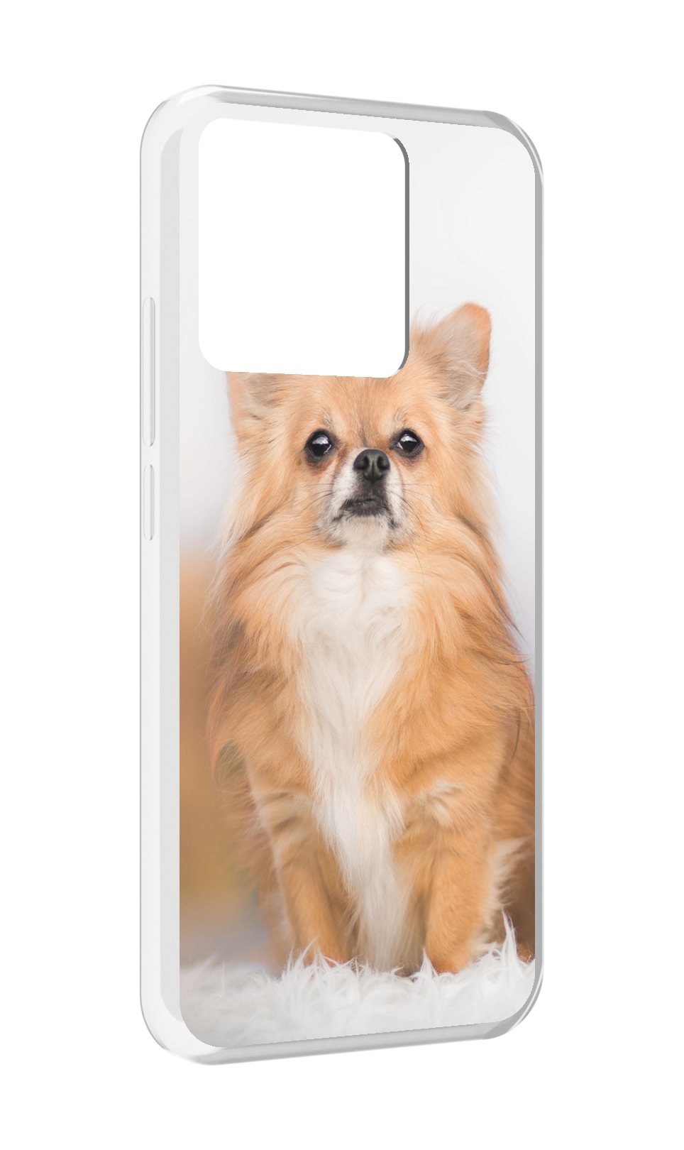 

Чехол MyPads Tocco для Xiaomi Redmi 10A чихуа хуа, Прозрачный, Tocco