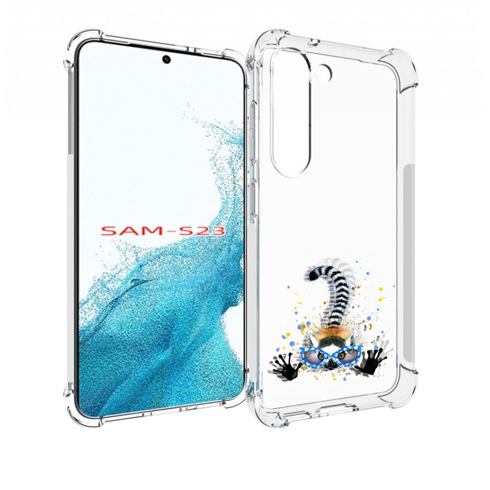 

Чехол MyPads лямур для Samsung Galaxy S23, Прозрачный, Tocco
