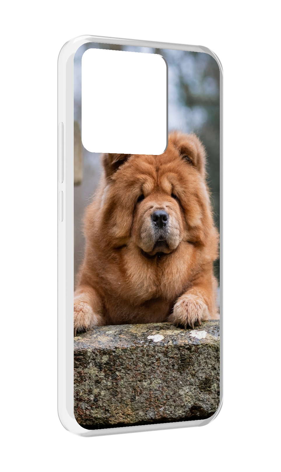 

Чехол MyPads Tocco для Xiaomi Redmi 10A чау чау, Прозрачный, Tocco