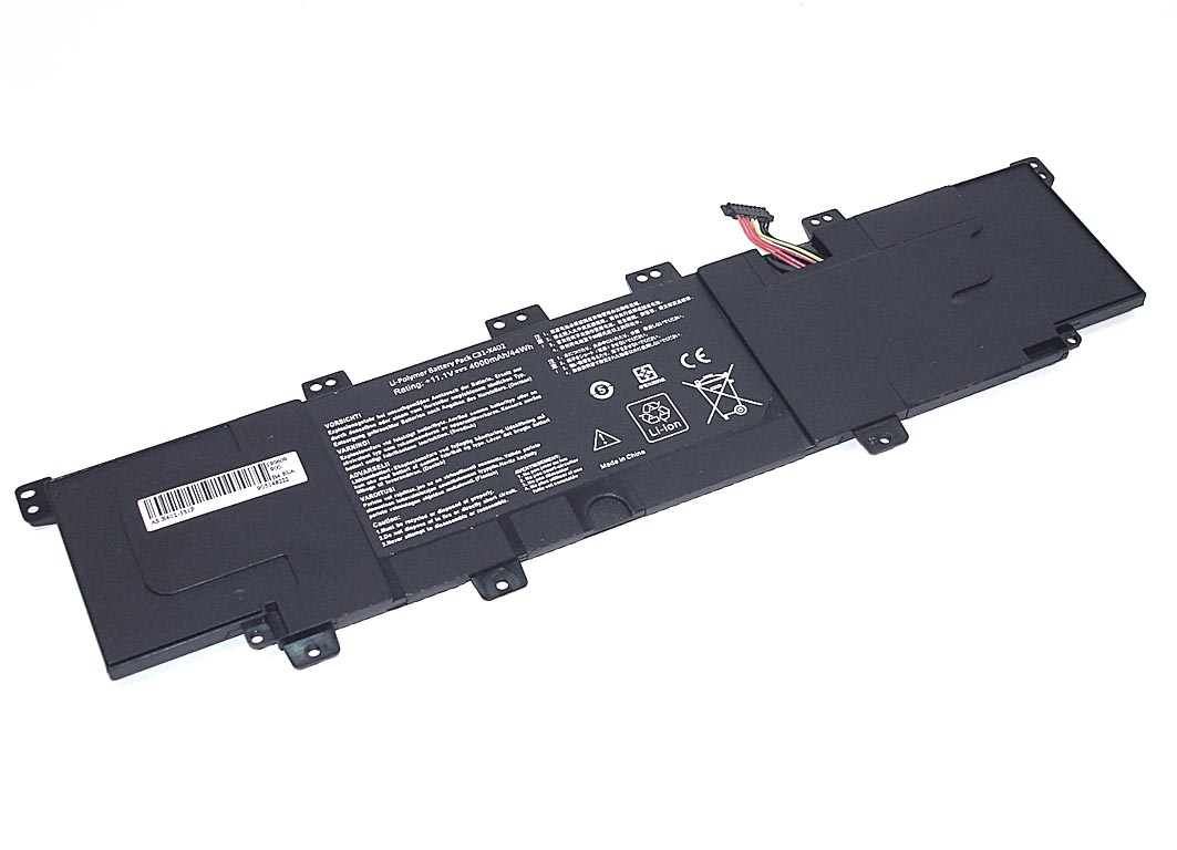 

Аккумулятор GREENWAY для ноутбука Asus X402 11.1V 4000mAh OEM черная