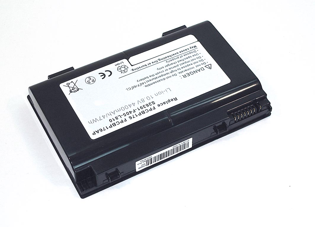 Аккумулятор GREENWAY для ноутбука Fujitsu LifeBook A1220 10.8V 5200mAh BP176-3S2P OEM