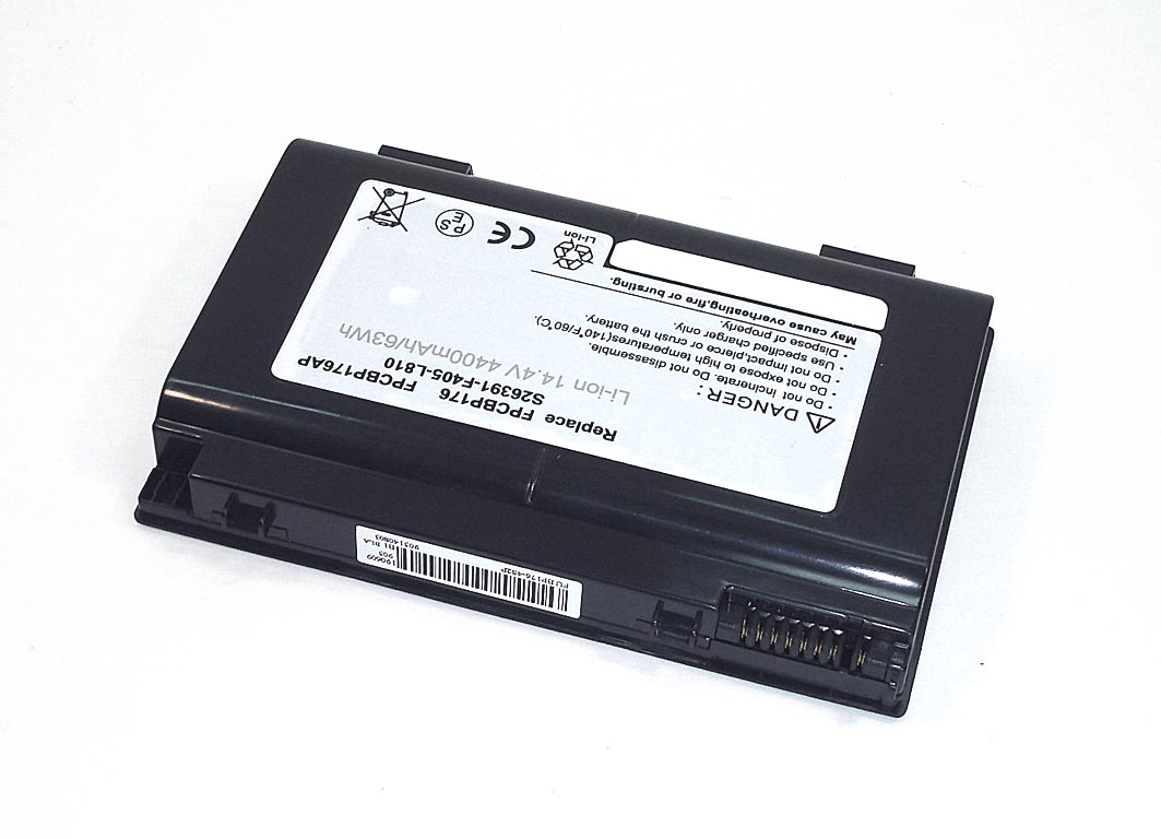 Аккумулятор GREENWAY для ноутбука Fujitsu LifeBook A1220 14.4V 5200mAh BP176-4S2P OEM
