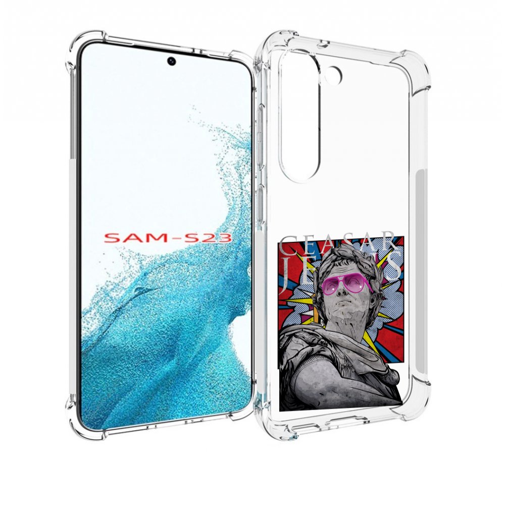 

Чехол MyPads крутая статуя свободы для Samsung Galaxy S23, Прозрачный, Tocco