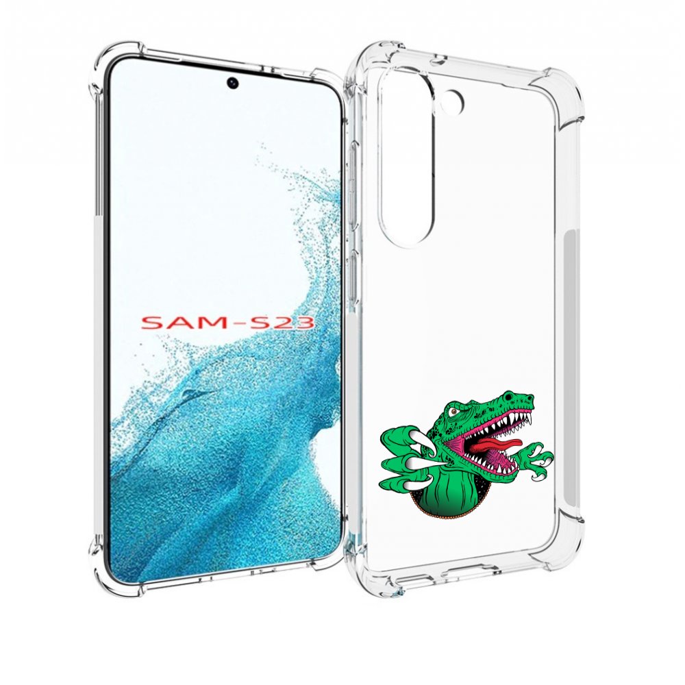 

Чехол MyPads крокодил для Samsung Galaxy S23, Прозрачный, Tocco