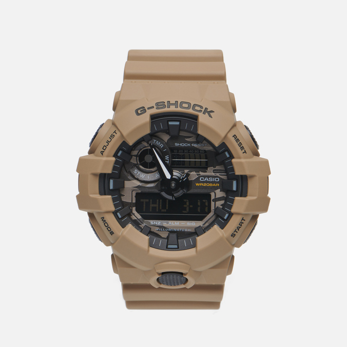 

Наручные часы CASIO G-SHOCK GA-700CA-5A Camouflage Series коричневый, Размер, G-SHOCK GA-700CA-5A Camouflage Series