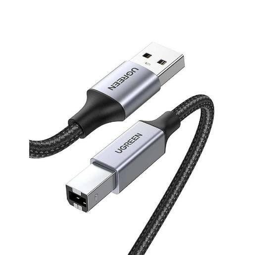 

Кабель uGreen USB-A - USB-B M-M 2 м US369 80803, Черный, US369