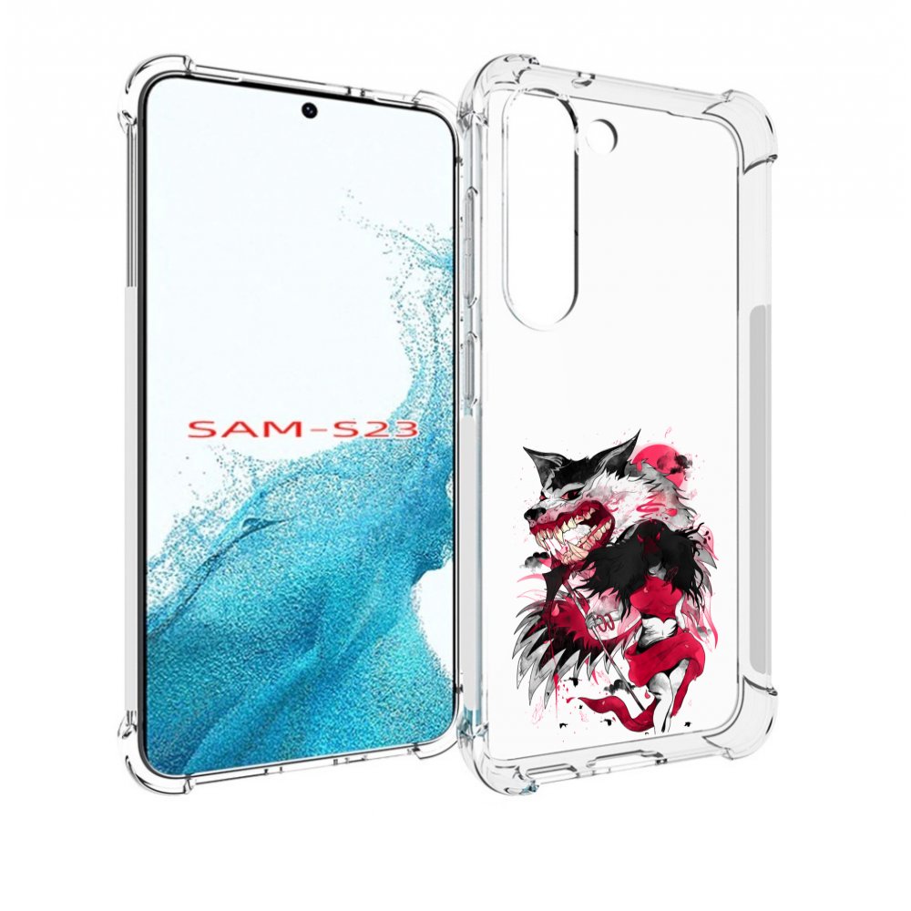 

Чехол MyPads красная шапочка для Samsung Galaxy S23, Прозрачный, Tocco