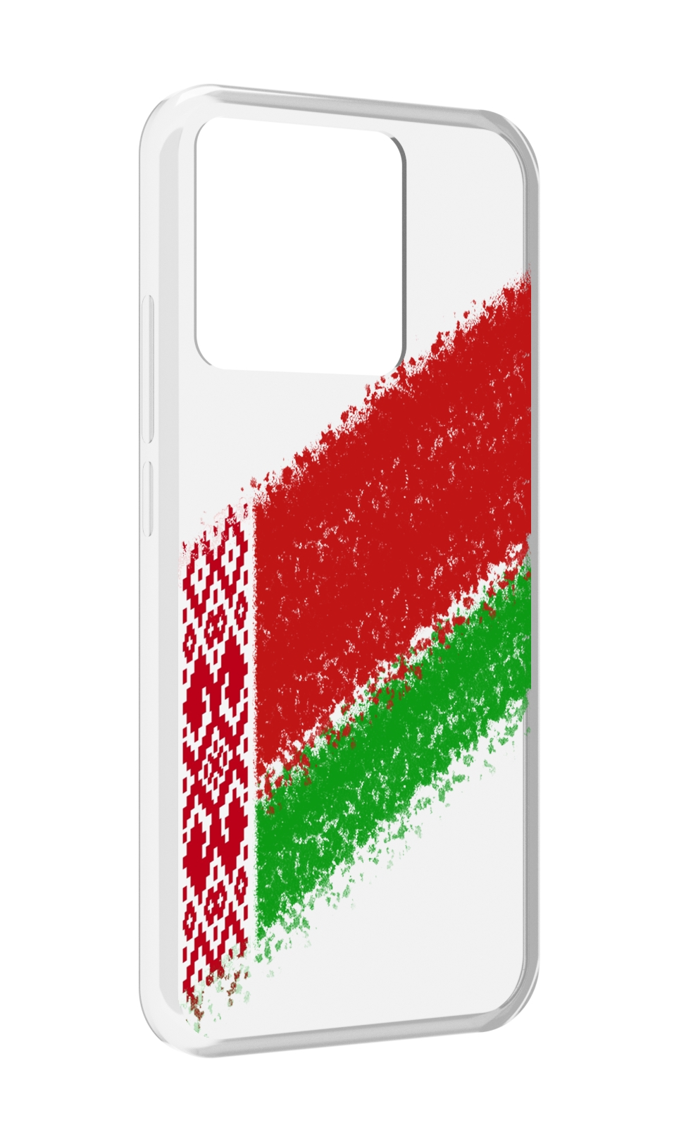 

Чехол MyPads Tocco для Xiaomi Redmi 10A флаг Белорусии мужской, Прозрачный, Tocco