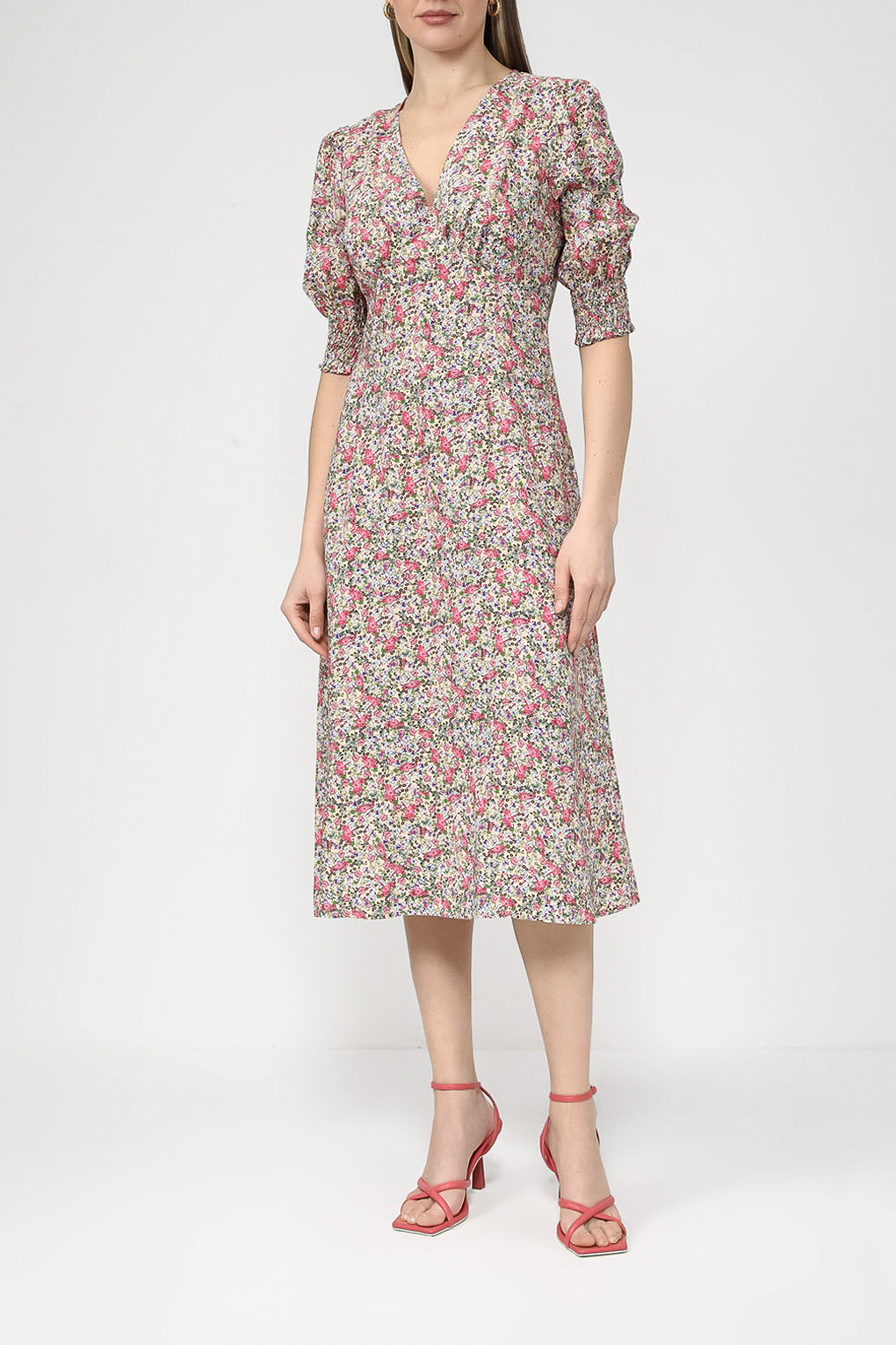 

Платье женское Belucci BL23125413 разноцветное 2XL, Разноцветный, BL23125413