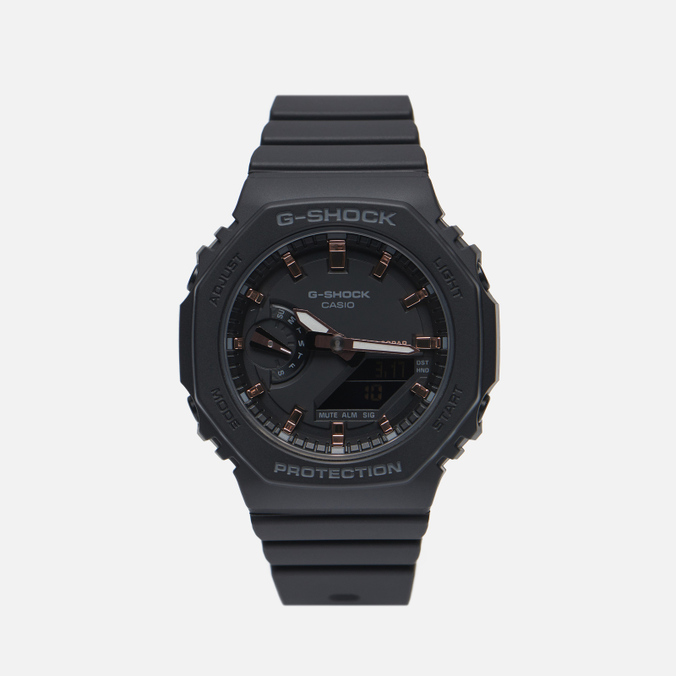 Наручные часы CASIO G-SHOCK GMA-S2100-1A чёрный, Размер ONE SIZE