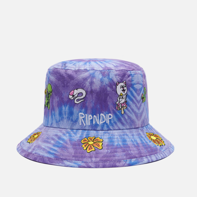 

Панама Ripndip Friday Jr Tie Dye фиолетовый, Размер ONE SIZE, Friday Jr Tie Dye