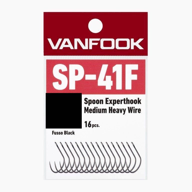 Крючок Vanfook SP-41F Fusso Black #4 (16 шт.)