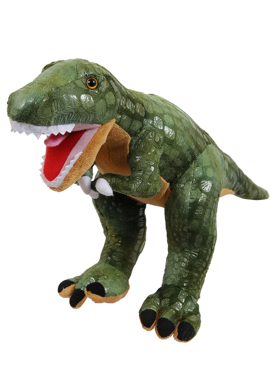 фото Мягкая игрушка abtoys dino world, динозавр тирекс, 49 см
