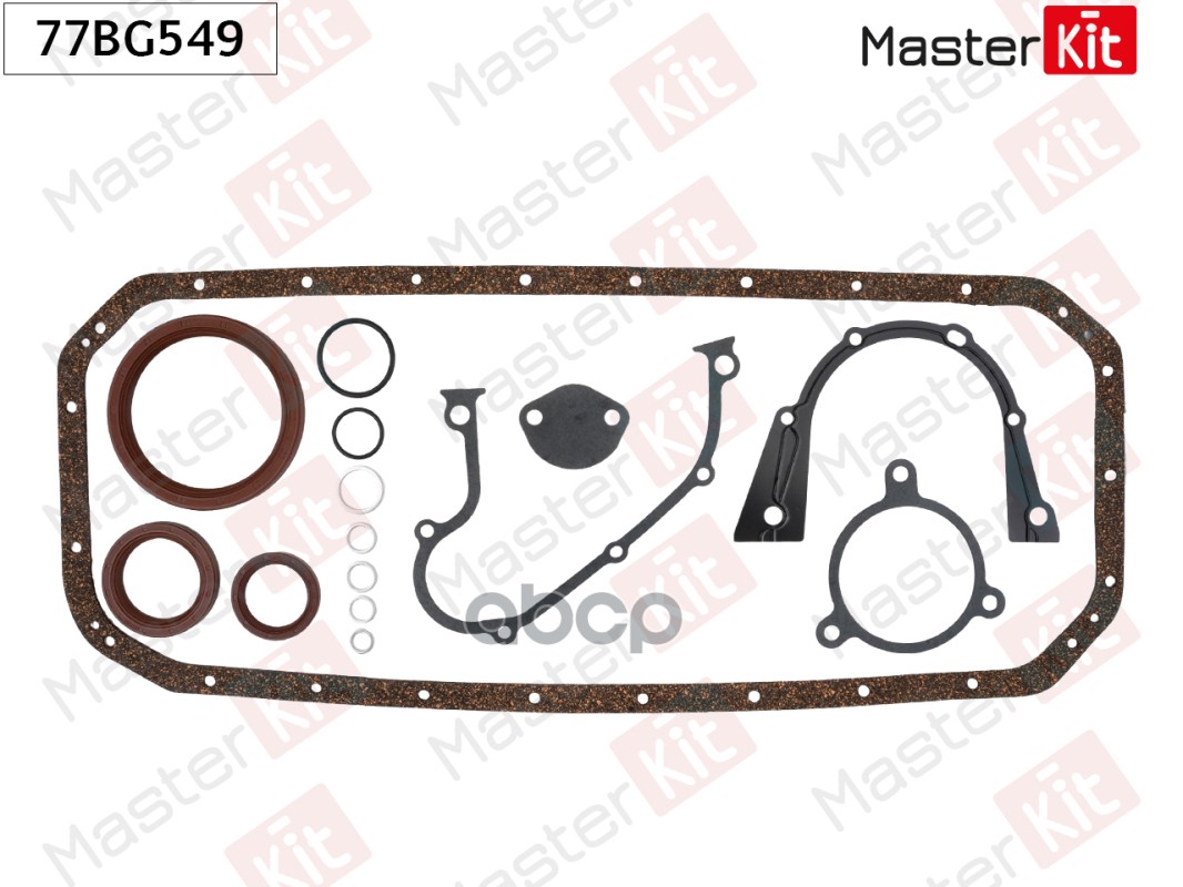 

Комплект Прокладок, Блок-Картер Двигателя Bmw 3 (E30) M20 B23 (236Eb) MasterKit арт. 77BG5